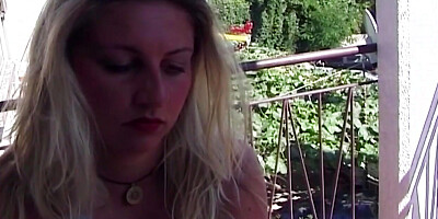 The blonde loves pissing, dildos in the ass and cum on her shoes