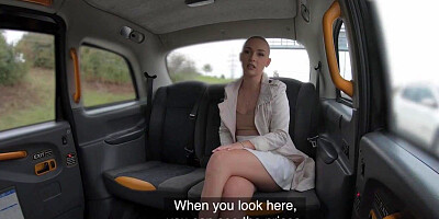 Petite deepthroating cab bae suck in POV be4 riding driver