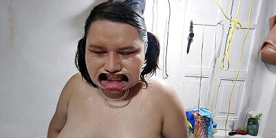 Spit on my face, piss on my face, cum on my face, humiliate me in every way possible