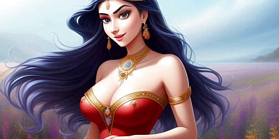 Aly gets fucked while her husband Apu is resting next to her in bed