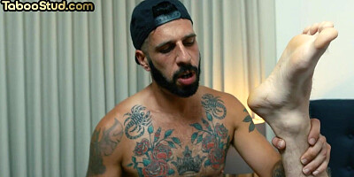 Taboo stepbrother bareback fucked in asshole at home