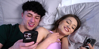 Ethan jackhammers his stepsis hole