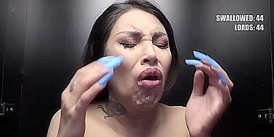 Roxy Lips In Viting Harlot Heart-stopping Cumshots