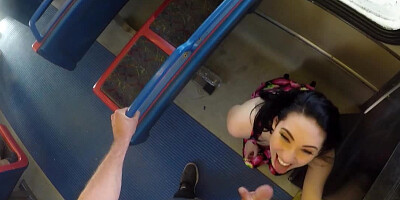 Aria Alexander is a dirty-minded slut ready to fuck in public