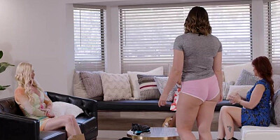 Lesbian stepdaughters swapping stepmoms