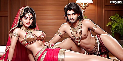 Desi Indian Sauteli Maa apne chhote bete ko Chodne Ki training deti hai Full Movie