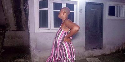 My neighbor chase his cheating wife out of the house at night so I let her stay in my house for the nightwe did doggy