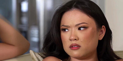 Lulu dares Aura to creampie her