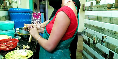 Brother-in-law leaves Indian sister-in-law in kitchen with love
