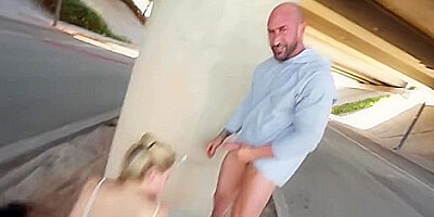 Jordi El Nino Polla And Angelique Lapiedra - Threesome Under The Autobahn Bridge