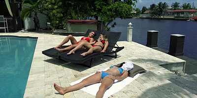 Mila Marx Zoey Taylor Jade Amber in Summertime Fun - BFFS