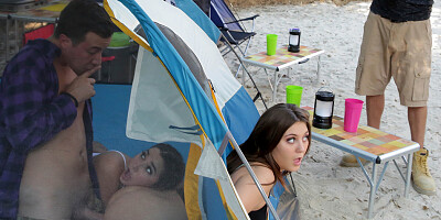 JoJo Kiss Karlee Grey Jessy Jones in In Tents Fucking: 2 - BrazzersNetwork