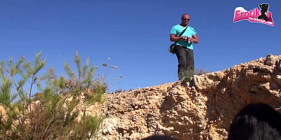 caught in public with german mff threesome teen 18+