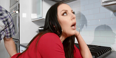 Angela White and Maddy May get fucked by Anthony Pierce standing