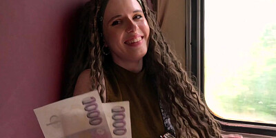 Czech Streets 145: A quickie on a Fast Train with an Unfaithful Beauty