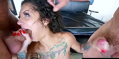 Legendary Bonnie Obliterated In Wild Dp Anal Threesome - Ramon Nomar, Bonnie Rotten And Rough Sex
