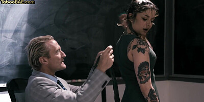 Taboo college bae got cuntfucked by teacher after deepthroat