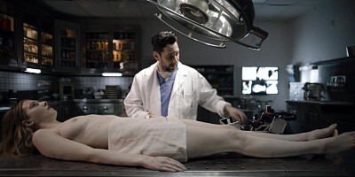 Ashley Lane deepthroats Tommy Pistols cock