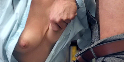 Ashley Anderson gets mouth fucked by Robby Echo