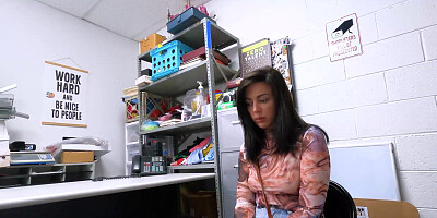 Hard pussy pounding for thief Whitney Wright 2