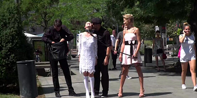 A petite Italian fucked in a tavern