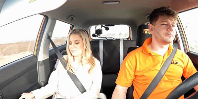 Public fucked bae rides cock in car be4 nailing in doggy