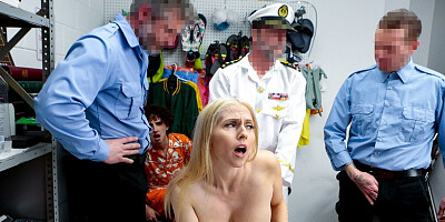 Christie Stevens getting pleasured by horny men