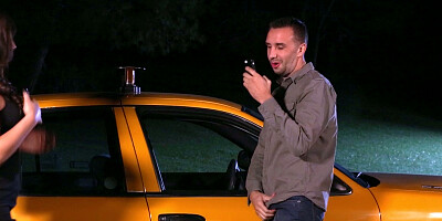Destiny Dixon seduces taxi driver and sucks his dick