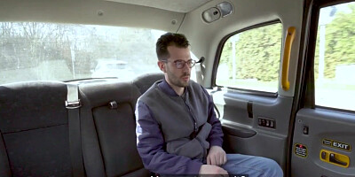 Assrimmed cab driver nailed in tight pussy by client POV