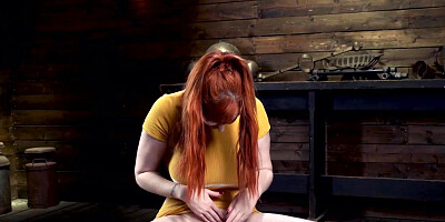 Curvy MILF suffers in bondage