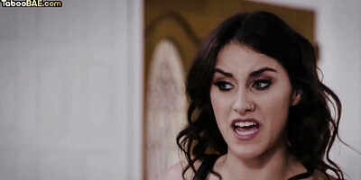 Assfingered babe scissoring and muffdiving busty lesbian GF