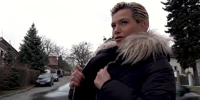 Fake public agent seduced hot MILF to have a fuck