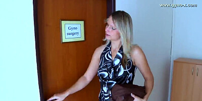 Samantha Gyno Exam by Gynecologist