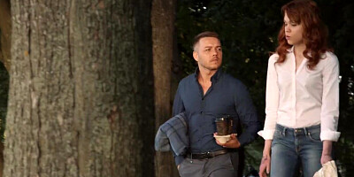 Guy invites co-worker to coffee break that leads to sex