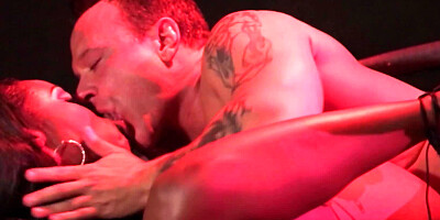 Ebony and blonde are fucked in this Sci-Fi porn video