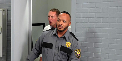 IR mesmerizing doc fucked in uniform 3some by policeman