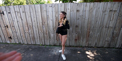 Mads Flores is getting picked up on the street