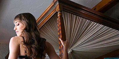 Petite brunette Playboy model Ivy Rose