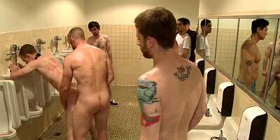 Studs humiliate and gang fucks Holden Phillips