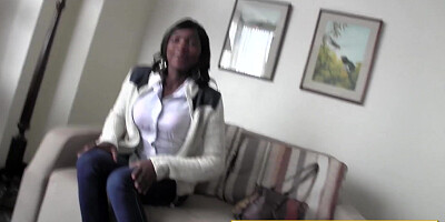 Submissive African deepthroat and anal