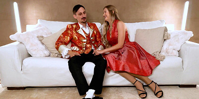 The horny blonde Stella Cardo moans having this passionate sex