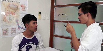 Real enema Asian twink asstoyed at doctors infirmary