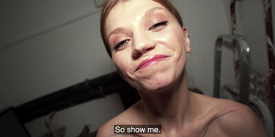 Molly Devon is sucking cock in POV