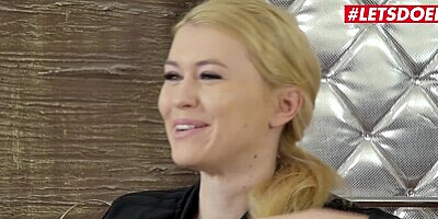 HERLIMIT - MISHA CROSS POLISH BLONDE TAKES HUGE COCK DEEP IN HER ASS - LETSDOEIT