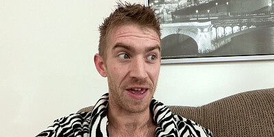 Danny teasing his room mate Ariana Marie by showing his sausage