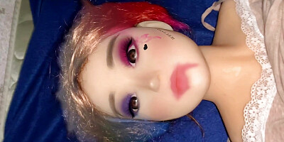 Harley Quinn Sex Doll 100cm Fucking on Halloween