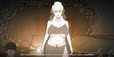 A juicy MILF is riding me while goblins stretch my wife',s holes