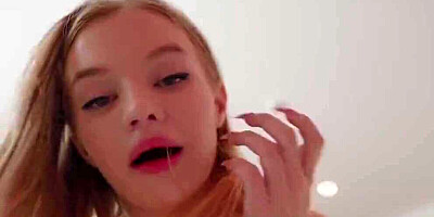 Hotel Argument With Step-Sister Ends In Hard Fucking Of Her Tight Pussy