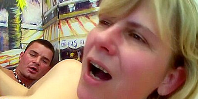 Curvy Mature Ivanne Is Making An Amateur Fuckfilm With Her Big Dick Stepson With Mature Nl