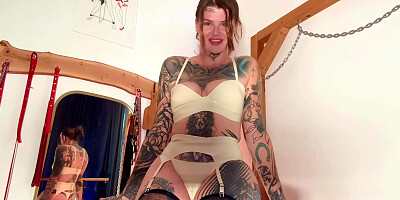 POV VIDEO Femdom Dirty Talk JOI jerk off instruction - OBEY MELISSA